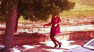 ثنائي من النساء الشهوانيات الراغبات في جنس شرجي خشن