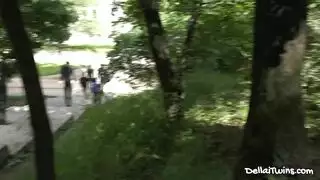 العاهرة سيلفيا تُنكح في الخارج: جلسة نيك من وجهة نظرك