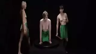 فعل فموي قوي على فرج حليق ومستعد