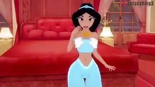 هوس أميرة بالجنس الفموي – تدمير منعكس البلع في فيلم صريح