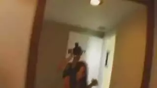 جلسة حميمية في الفندق مع صديقة عربية