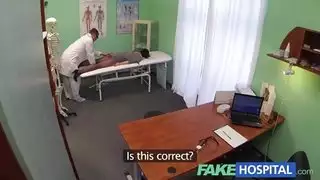 slutty medical roleplay: hard fuck for a juicy rear