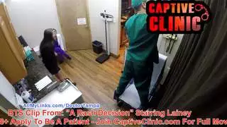تشخيص الحلق العميق على قضيب صلب