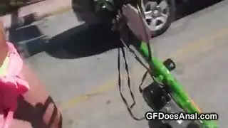 لعبة حلق شيميل قبل فعل شرجي عنيف