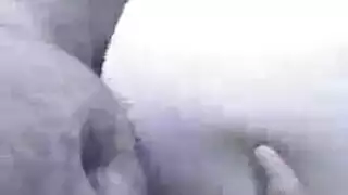 جلسة الجنس الخشن للزوجين الشابين تنتهي بإشباع كامل