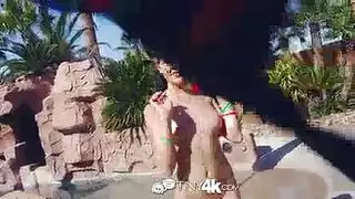 قذف داخلي في المطبخ للشقراء الساخنة أريانا ماري