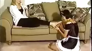 خيال مكان العمل: الرئيس يملأ فرج موظفته بالسائل المنوي