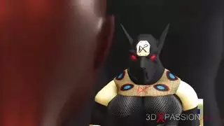 حلم أنوبيس المبلل: ملك اللحم ينيك عبداً مطيعاً