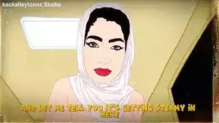 مدرس عربي بمؤخرة ضخمة يعطي تعليم جنس شرجي