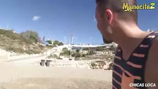 جلسة نيك في الكس والطيز على السلم