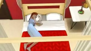 مبلل ومثير: سيدة ناضجة تأخذ قضيب شاب بعمق