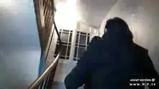 فرنسي ينيك مرته من طيزها