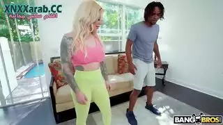 التمرين بلبن الزبر سكس في الجيم مترجم