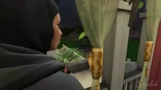 قصة سيمز سرقة قصر ملكة عربية