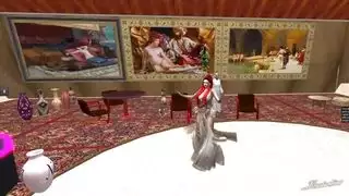 راقصة كونستانتينا العاهرة تأخذ قضيباً بعد عرضها