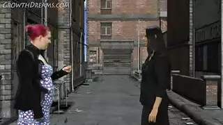 هيلي كيري الصغيرة بالليغينغ الضيق تختنق بقضيب سميك