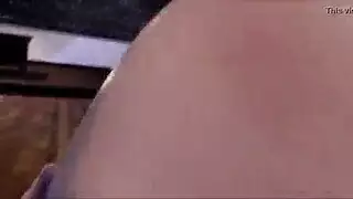 يائسة من أجل النقود، فاتنة ممتلئة الجسم تأخذ قضيبًا أبيضًا صارمًا