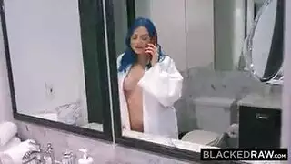 شقرار مع زنجي اسود