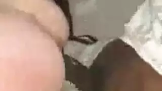 طحن عيد الميلاد الإباحي: ممثل محترف ينك طيزها الناعم