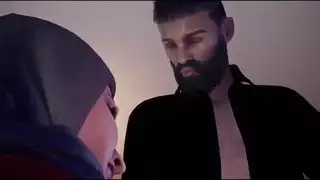 محجبة ذات مؤخرة وثديين كبيرين تتعرض لعمل إكس إكس إكس شرجي