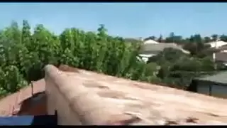 رجل عادي يحصل على تجربة إباحية