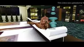 مشهد الباب الخلفي القذر لنجمة إباحية