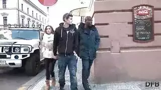الديوث المخنث غريب فتاة سوداء