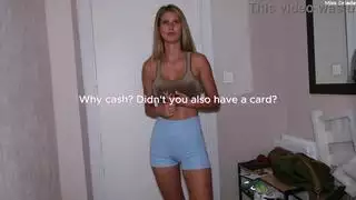 نجم إباحي مذهول من قضيب عملاق يظهر فجأة