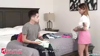 لعبة إغواء زوجة الأب حركة إباحية صريحة