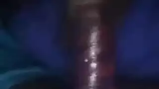 بلع قطعة ضخمة من قضيب خشب الأبنوس