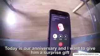 رجل مثير يحتفل مع مأدبة مهبل شقراء