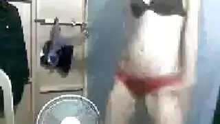 وضعية الكلب المثيرة مع فرج نقوشه الضيق