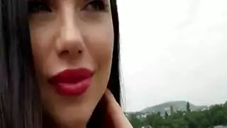 سكس قوي في الغابة مع روسية عاهرة قذرة