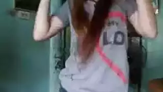 منتقبه بترقص