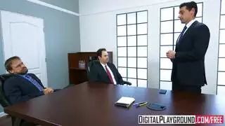 احمد الطويل والهام سعد الدين في المكتب