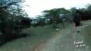 مغامرة نيك خارجية: وضعية الكلبة بعد استكشاف طويل
