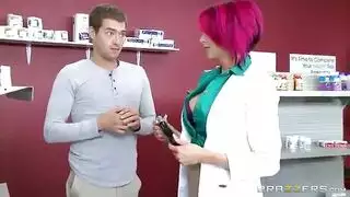 عميل ينك حلق وكس صيدلانية مثيرة