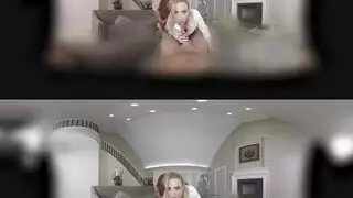 أوgy ثلاثي مع عاهات: اختناق بالقضيب وأخذه في كل فتحة