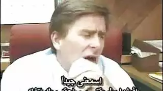 مص صريح: شقراء تمص القضيب حتى القذف