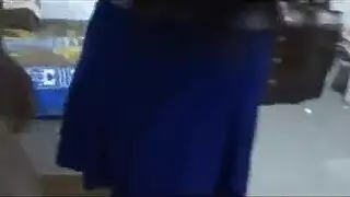 خيال أخوي شرجي: تنورة مرفوعة، اختراق فتحة شرج واسعة