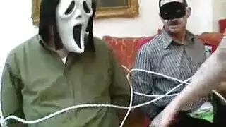 الكوجر الممتلئة تستمتع بالاختراق المزدوج مع الزوج والابن
