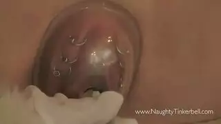 قضيب سانتا المرح: سانتا يملأ الساحرة الشهوانية بسائله