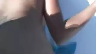 حركة الباب الخلفي مع مؤخرة ليال عبود المثيرة