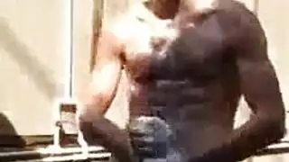 المتأنق قرنية مع لحية يدفع الديك الدهون في أعماق هذا الفخامة الحلوة الحلوة نحيل.