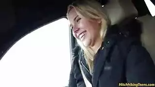شقراء الأحلام تتنقل في طريقها إلى المنزل وتتعرض لممارسة الجنس أكثر من أي وقت مضى