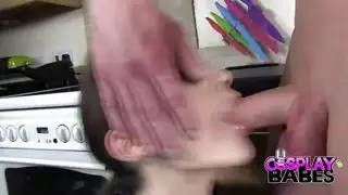 حصلت فاتنة فاتنة هزاز ، دسار الزجاج ، وديك ضخمة للعب مع الكثير جدا