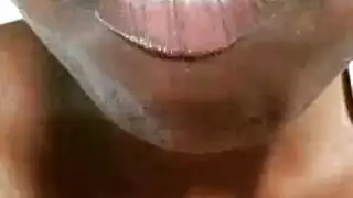 مثير الأسود في سن المراهقة ركوب الديك القديمة