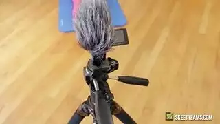 صغيرتي في سن المراهقة امرأة سمراء، افا تايلور هو ممارسة الجنس الشرجي الخام أمام كاميرا الويب