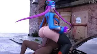 كبير الحمار الشرج مارس الجنس في موقف السيارات الرطب العربدة