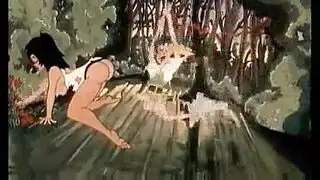 يتم تغطية الرسوم الكاريكاتورية المثيرة في العروض التي تشمل أشياء مجنونة جدا في الأماكن البرية